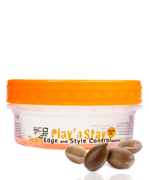 Ecoco Play N Stay Argan Oil Edge And Style Control