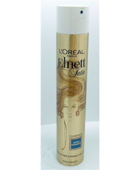 Loreal Elnett Satin Extra Strength Hairspray For Dry Damaged Hair
