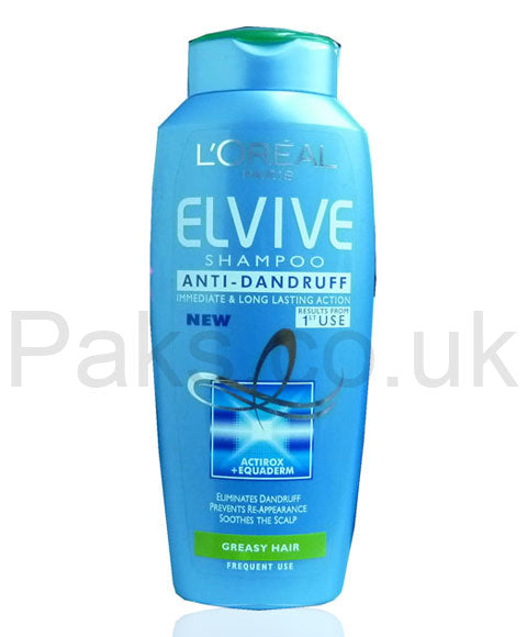 Loreal Elvive Anti Dandruff Shampoo Actirox Plus Equaderm