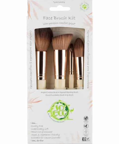 Invogue So Eco Face Brush Kit