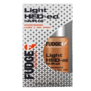 Fudge Hed Ed Hair Oil Super Charged And Dry Spray