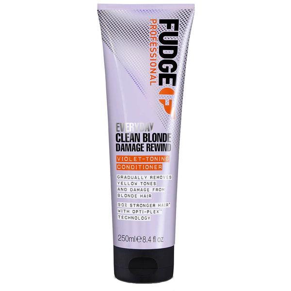 Fudge Everyday Clean Blonde Damage Rewind Violet Toning Conditioner 250ml
