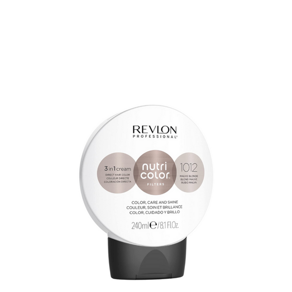 Revlon Nutri Color Filters 3 In 1 Colour Cream 1012 Mauve Blonde 240ml - Afro Hair Boutique