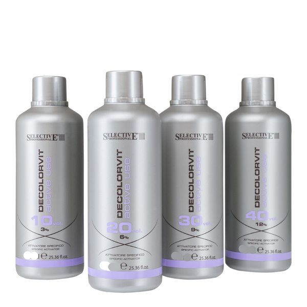 Selective Professional Decolorvit Active Use Activator 100ml / 750ml