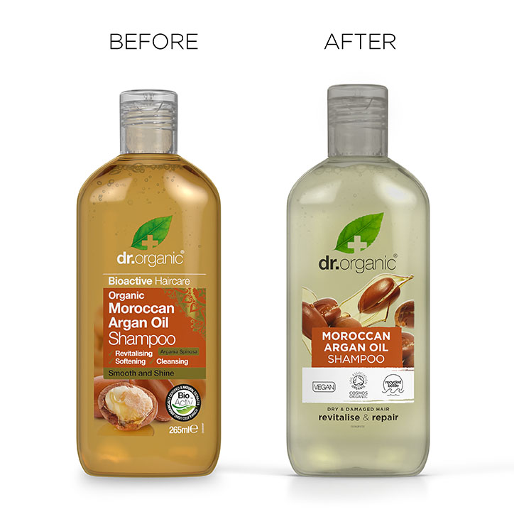 Dr Organic Bioactive Haircare Organic Moroccan Argan Oil Shampoo