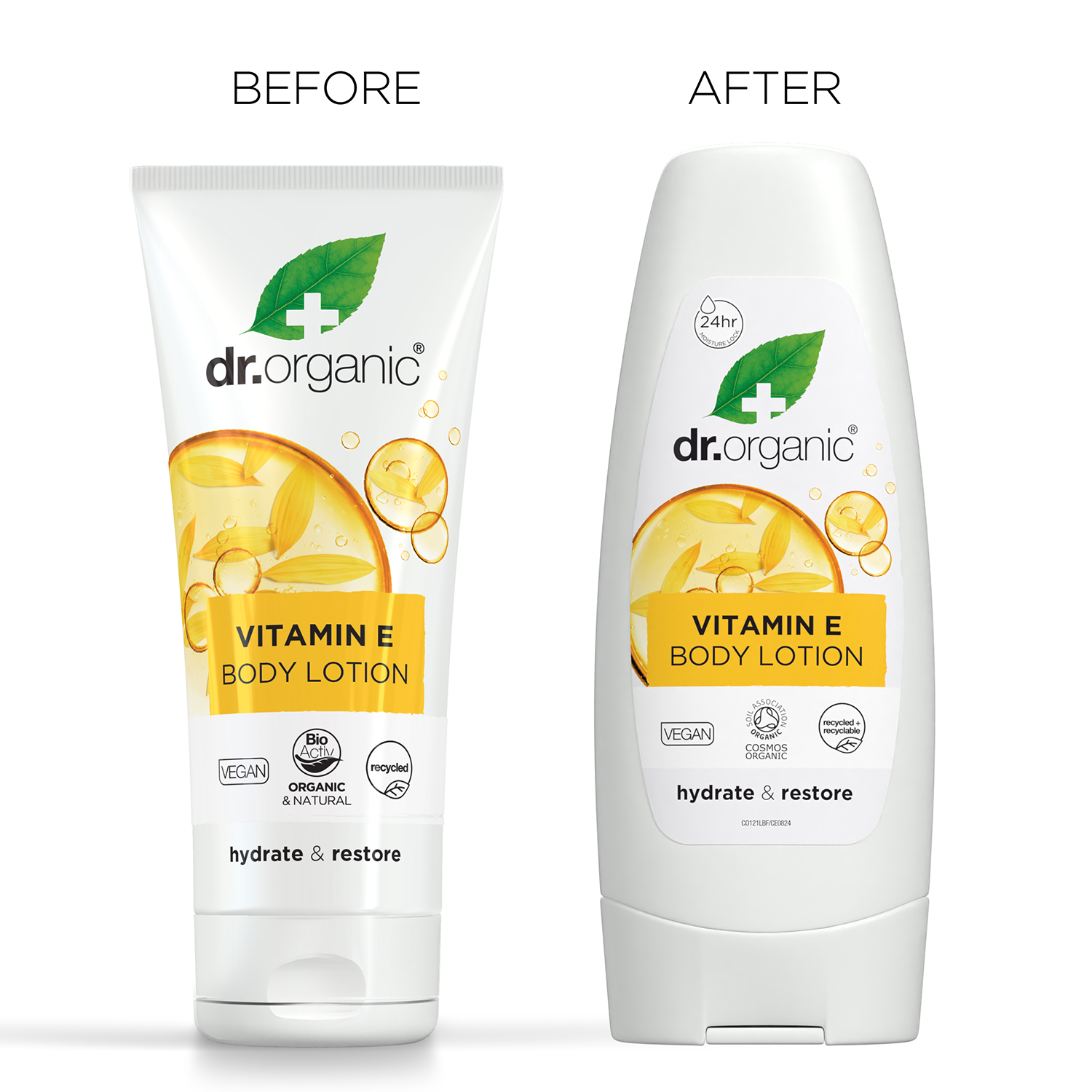 Dr Organic Hydrate And Restore Vitamin E Body Lotion 200ml