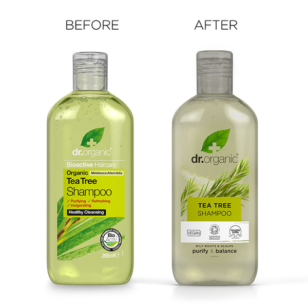 Dr Organic Bioactive Haircare Organic Tea Tree Shampoo 265ml - Afro Hair Boutique