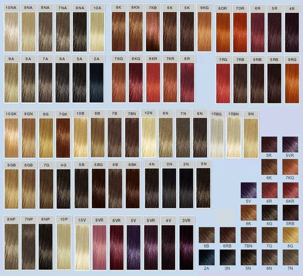 GOLDWELL TOPCHIC Permanent Hair Colour Tubes 60ml -  ALL SHADES - Afro Hair Boutique