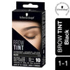 Schwarzkopf Brow Tint Professional Formula Permanent Eyebrow Dye, 1-1 Black