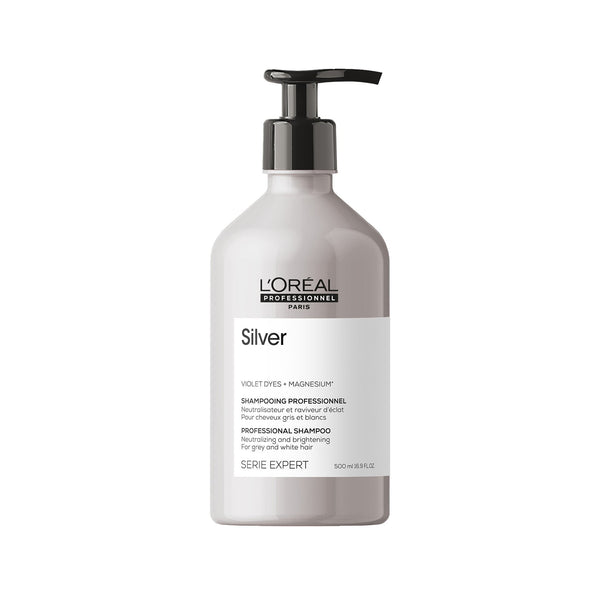 L'Oreal Serie Expert Silver shampoo bottle