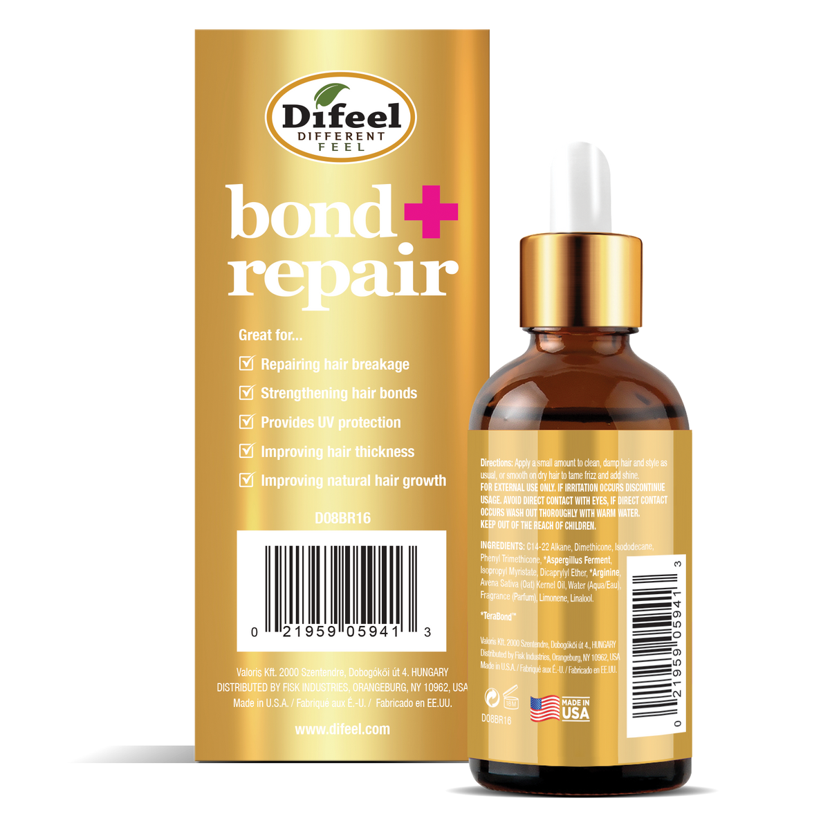 Difeel Bond Repair Miracle Hair Oil 49ml