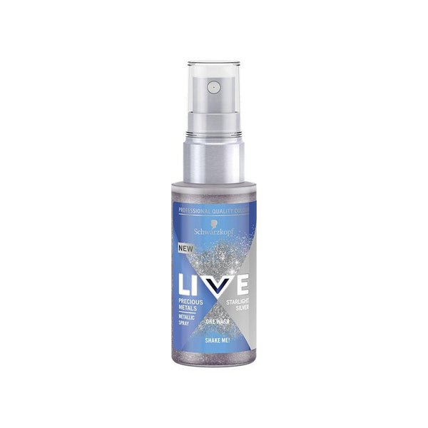 Schwarzkopf Live Precious Metals One Wash Metallic Spray 50ml