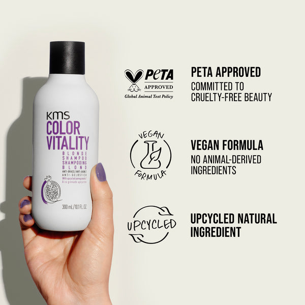 KMS Color Vitality Blonde Shampoo New Pack 300ml / 750ml