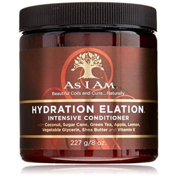 As I Am Beautiful Coils And Curls Hydration Elation Intensive Conditioner 227g - Afro Hair Boutique