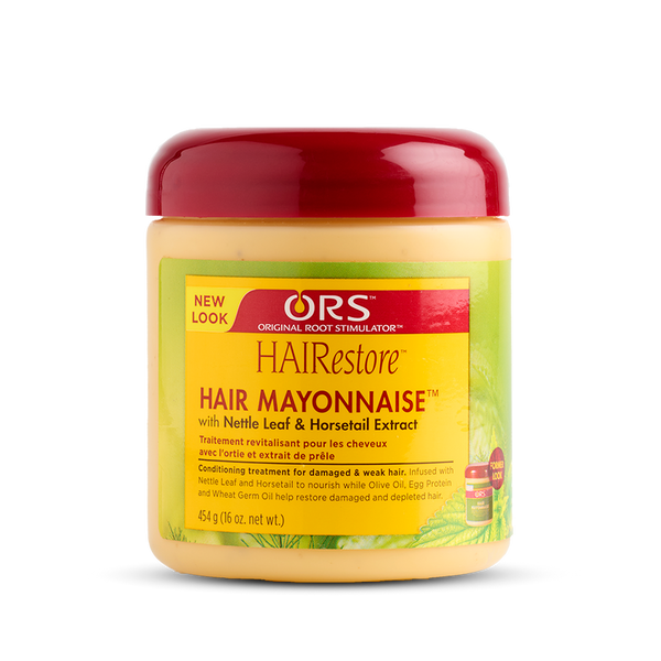 ORS Hairestore Hair Mayonnaise With Nettle And Hetail Extract 227g, 454g / 908g - Afro Hair Boutique