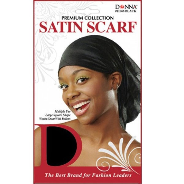 Titan Donna Premium Collection Satin Scarf 11066 Black