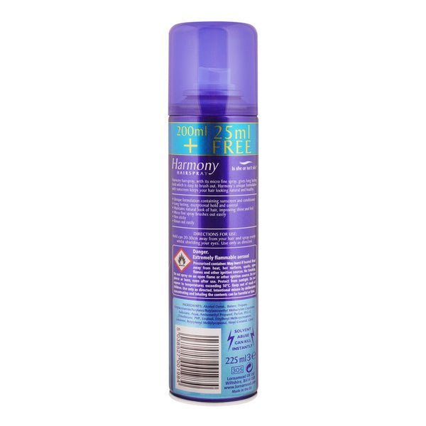 Harmony Firm Hold Hairspray 225ml - Afro Hair Boutique
