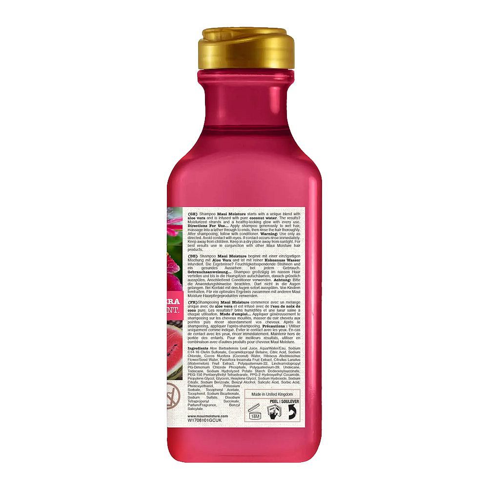 Maui Moisture Daily Hydration Hibiscus Water Shampoo 385ml