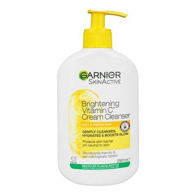 Garnier Skin Active Brightening Vitamin C Cream Cleanser 250ml