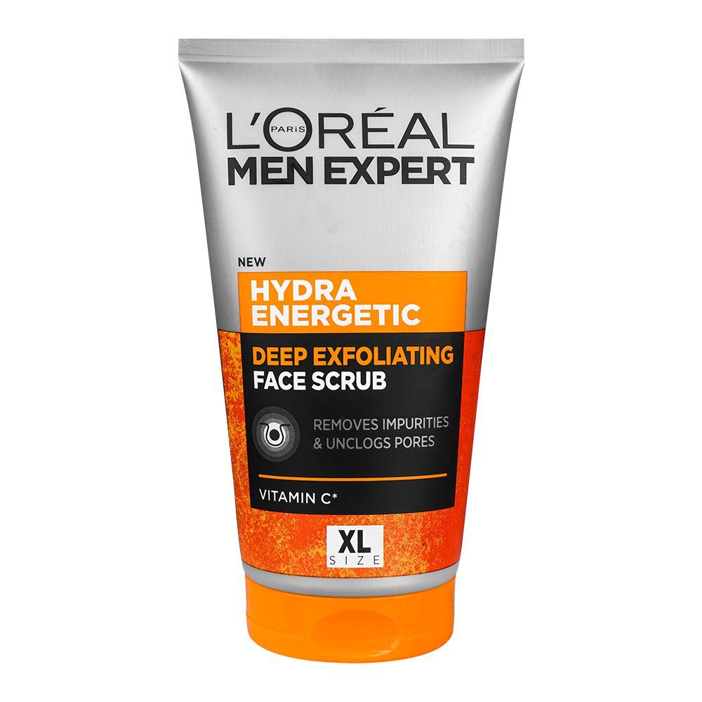 Loreal Men Expert Hydra Energetic Deep Exfoliating Face Scrub Vitamin C 150ml