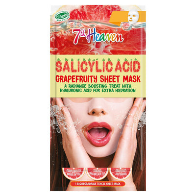 Montagne Jeunesse 7Th Heaven Salicylic Acid Grapefruity Sheet Mask