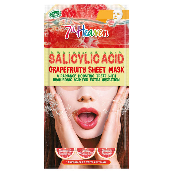 Montagne Jeunesse 7Th Heaven Salicylic Acid Grapefruity Sheet Mask