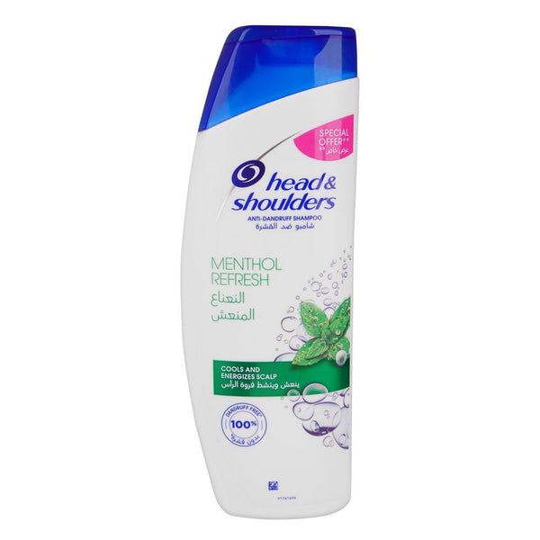 Head And Shoulders Cool Menthol Anti Dandruff Shampoo 400ml - Afro Hair Boutique