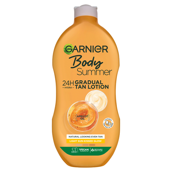 Garnier Summer Body Moisturising Lotion Light Sun Kissed Look 400ml - Afro Hair Boutique