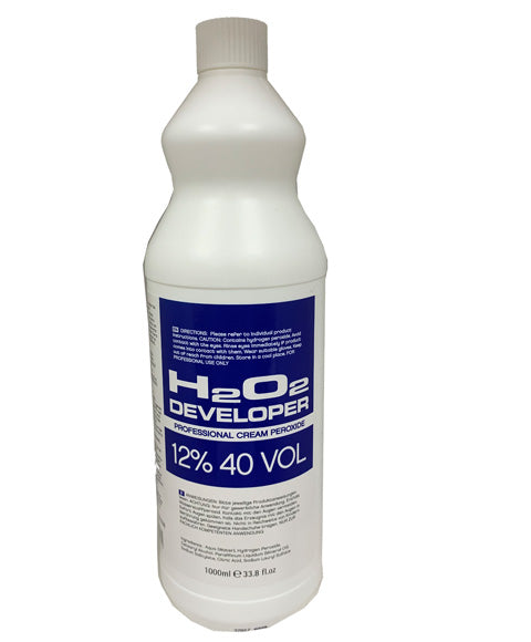 H2O2 Developer Professional Cream Peroxide 1000ml - Afro Hair Boutique