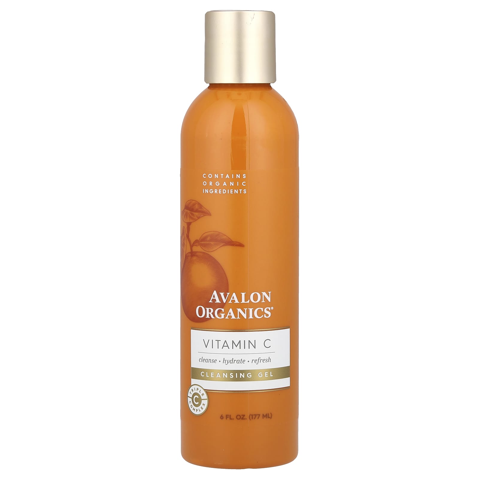 Avalon Natural Products Avalon Organics Vitamin C Cleansing Gel 177ml