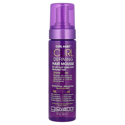 Giovanni Curl Habit Curl Defining Hair Mousse 207ml