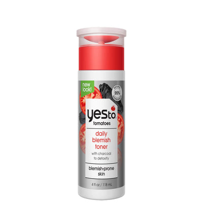 Yes To Tomatoes Detoxifying Charcoal Daily Blemish Toner 118ml