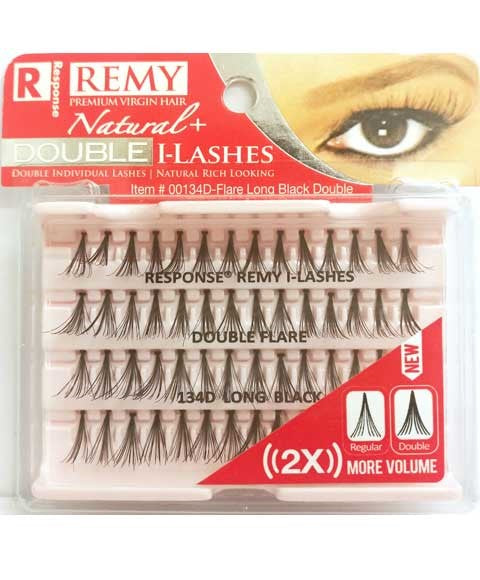Bee Sales Remy Response I Lashes Double Flare Black