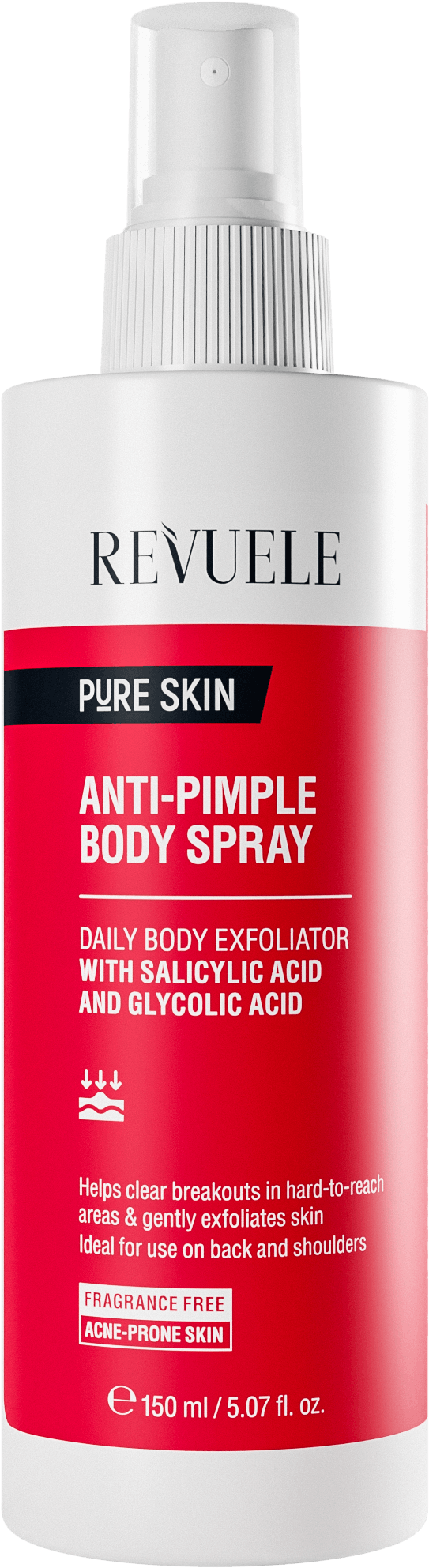 Revuele Pure Skin Anti Pimple Body Spray 150ml - Afro Hair Boutique