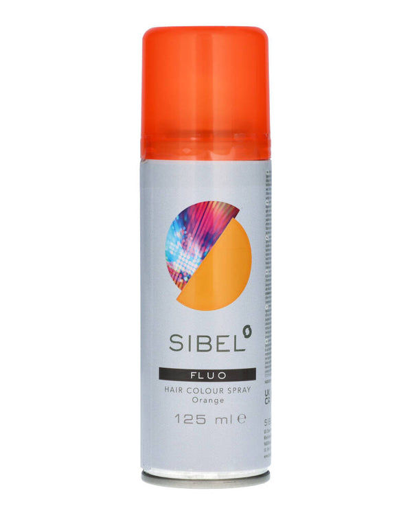 Sibel Fluo Orange Hair Colour Spray 125ml - Afro Hair Boutique