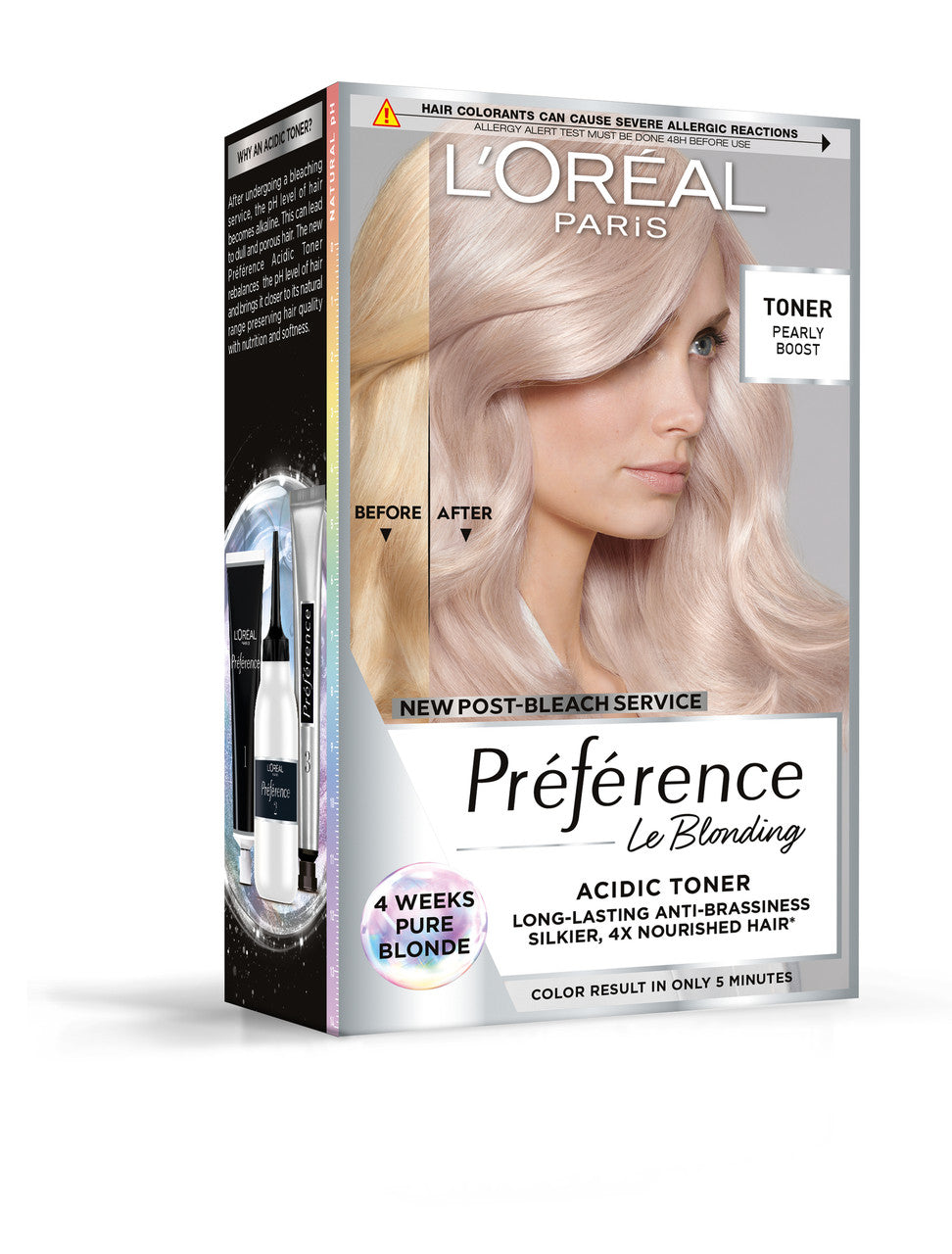 Loreal Paris Loreal Preference Le Blonding Acidic Toner Pearly Boost