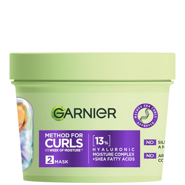 Garnier Method For Curls 1 Week Of Moisture Mask 370ml - Afro Hair Boutique