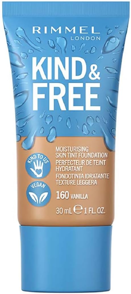 Rimmel Kind And Free Moisturising Skin Tint Foundation 30ml - Afro Hair Boutique