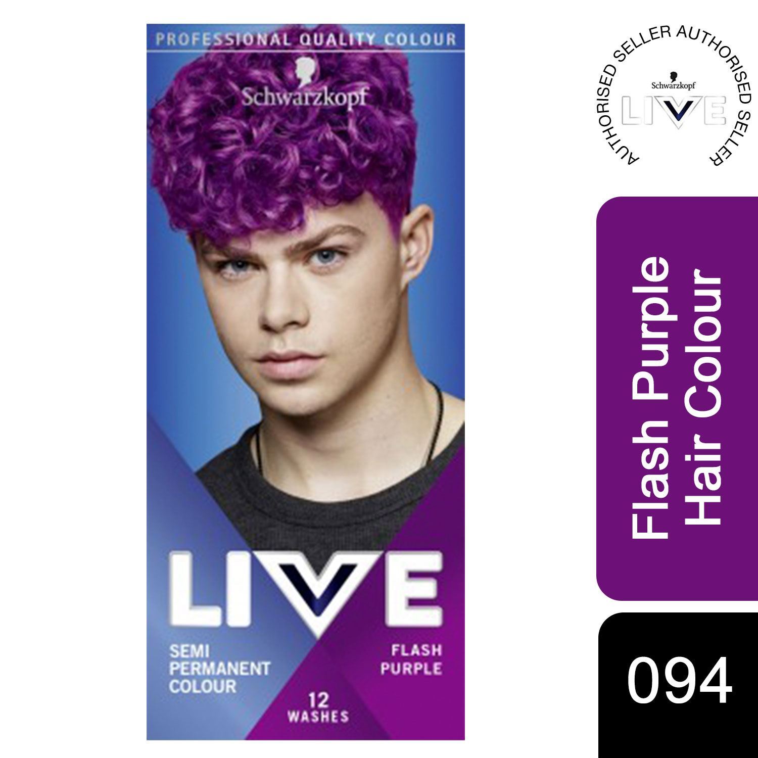 Schwarzkopf Live Semi Permanent Colour Flash Purple