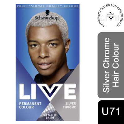 Schwarzkopf Live Permanent Colour U71 Silver Chrome
