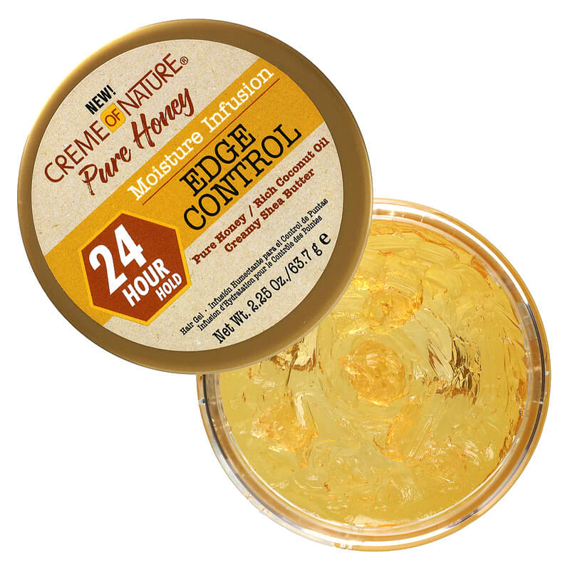 Creme Of Nature Pure Honey Moisture Infusion Edge Control 63g