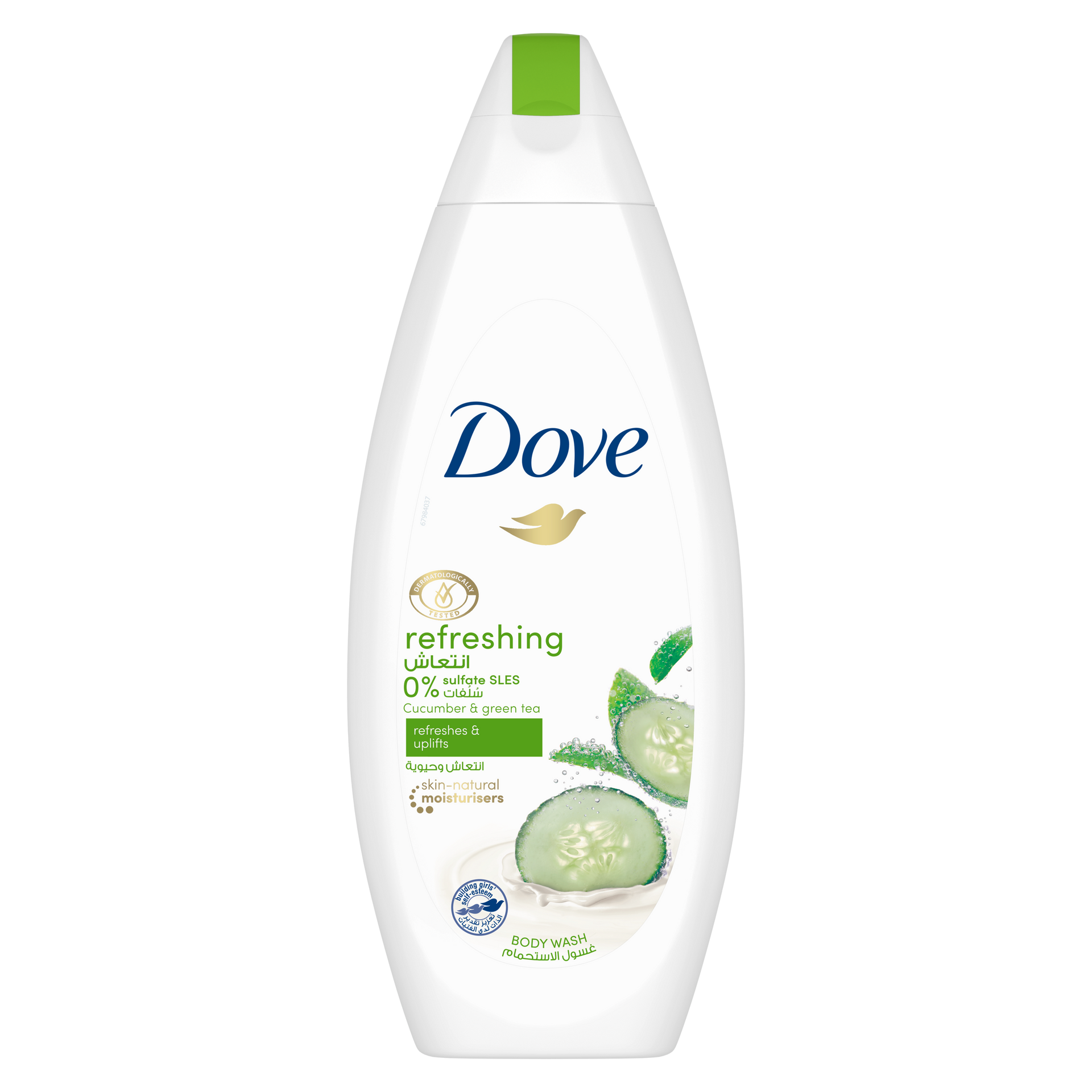 Dove Go Fresh Cucumber And Green Tea Scented Nourishing Body Wash 450ml