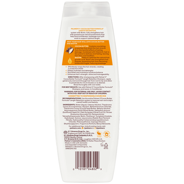 Palmers Length Retention Conditioner Plus Biotin 400ml - Afro Hair Boutique