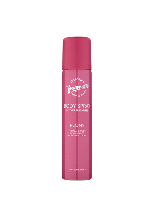 Designer Fragrances Peony Body Spray 100ml