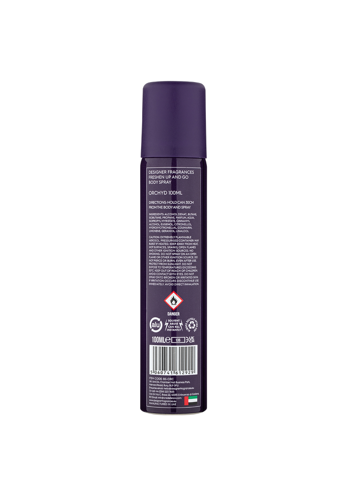 Designer Fragrances Orchyd Body Spray 100ml