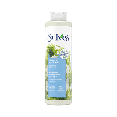 St Ives Sea Salt And Pacific Kelp Exfoliating Body Wash 450ml
