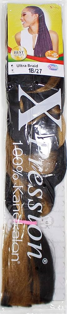 X Pression Syn Ultra Braid X-PRESSION Ultra Hair Braid (Braiding) Extension (Choice of Colours) - Afro Hair Boutique