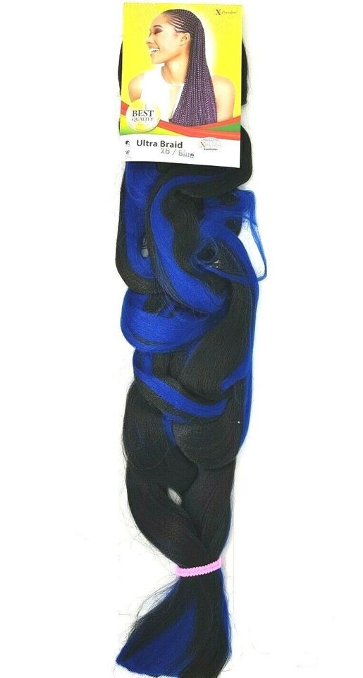 X Pression Syn Ultra Braid X-PRESSION Ultra Hair Braid (Braiding) Extension (Choice of Colours) - Afro Hair Boutique