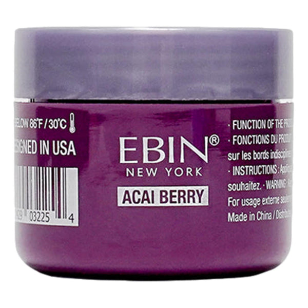 EBIN 24 Hour Acai Berry Extreme Firm Hold Edge Tamer 15ml, 80ml / 250ml - Afro Hair Boutique