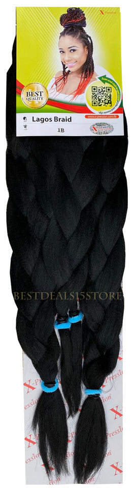 X Pression Syn Lagos Braid - Afro Hair Boutique